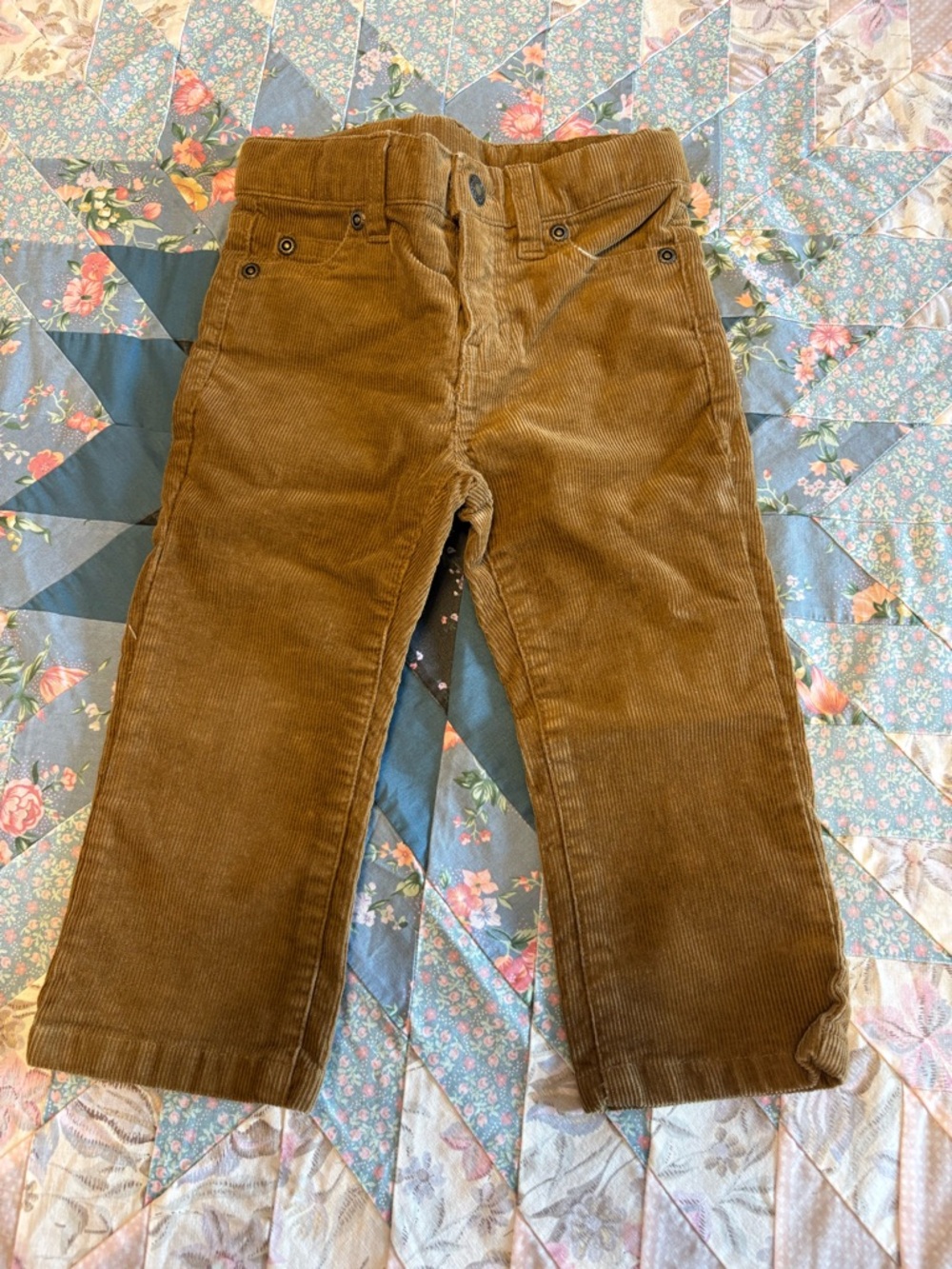 Janie and Jack Corduroy Pants in Brown